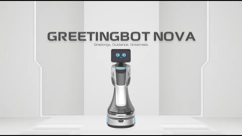 Robot lễ tân GreetingBot Nova